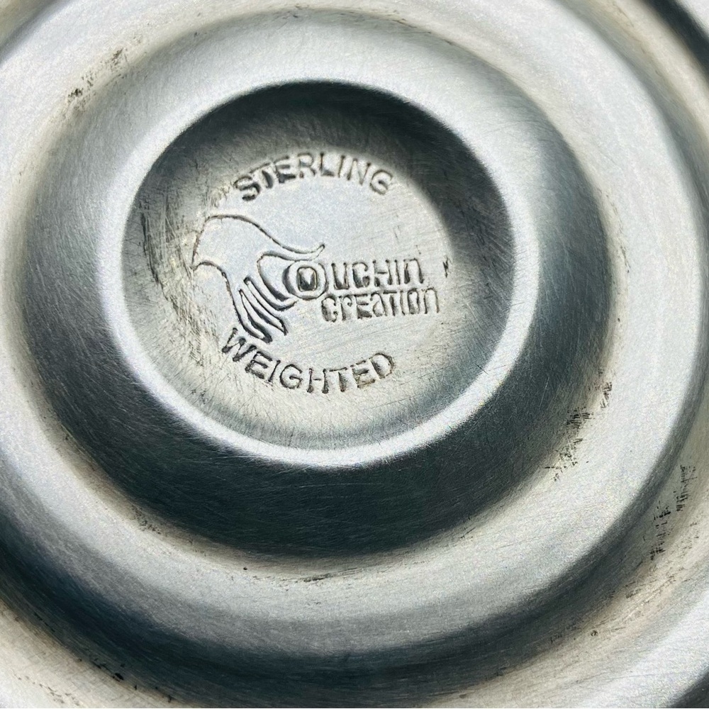 Mid Century Duchin Creation Sterling Silver Weighted Candlestick Holders - Picture 3 of 4